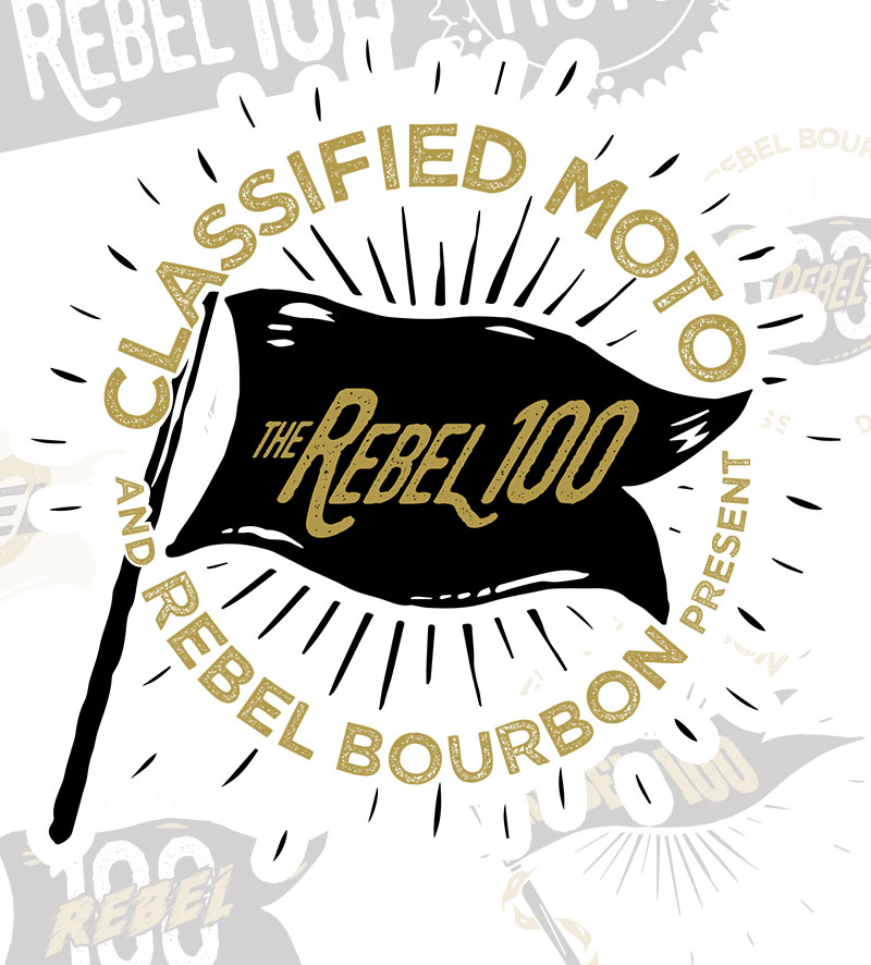 Classified Moto Rebel 100 Branding